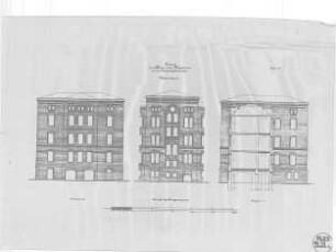 Männerhaus, Entwurf zum Neubau eines Pflegehauses an der Himmelgeisterstr.