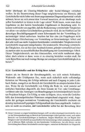 122-127, 5.2.4 Gerichtshelfer und der Erfolg ihrer Arbeit