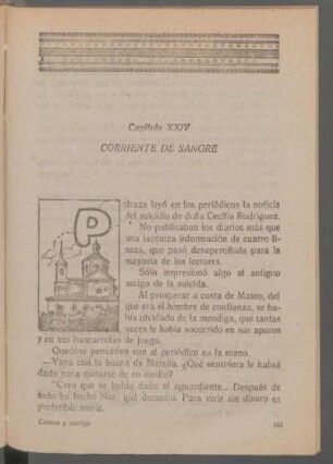 Capítulo XXIV - Corriente de sangre