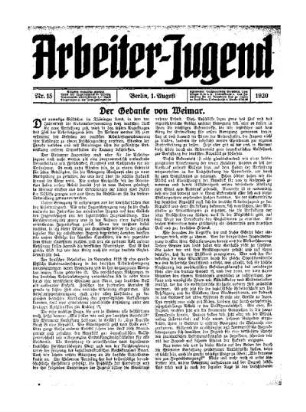 Der Gedanke von Weimar