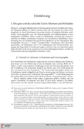 Wurzeln im Altertum: Christentum und Historiographie