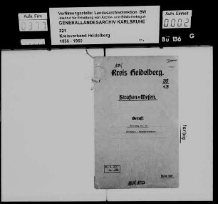 Kreisweg 82: [Eberbach-]Gaimühle - [Waldbrunn-]Waldkatzenbach (Kreis Mosbach)