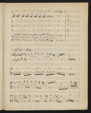 No. 15. Aria: Impara, ingrata