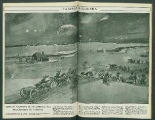 Páginas da guerra : Aspecto de um combate nas proximidades de Varsovia