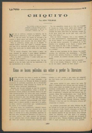 Cómo se hacen películas sin echar a perder la literatura