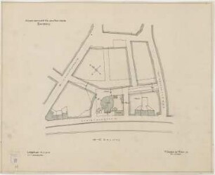 Bestelmeyer, German; Bamberg (Bayern); Ev. Erlöserkirche - Lageplan