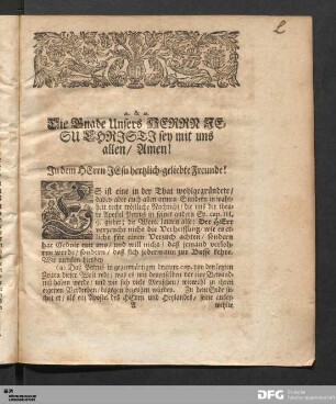 Das sehnliche Verlangen GOttes nach der Bekehrung aller armen Sünder.