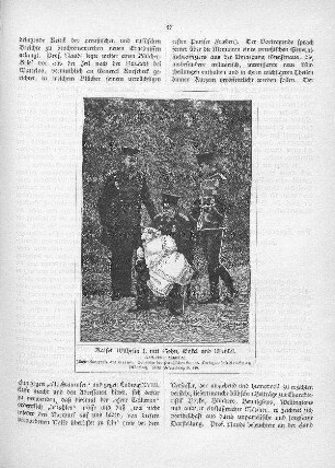 Kaiser Wilhelm I. mit Sohn, Enkel und Urenkel