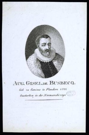 Busbecq, Ogier Ghislain de