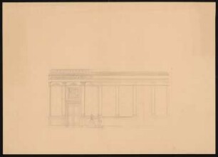 Palais Arnim, Berlin: Wandgestaltung Festsaal (?), Ansicht
