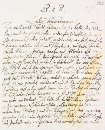 Brief an Jacob Wasserman