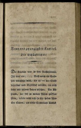Neun und zwanzigstes Kapitel. Die Schändlichen!
