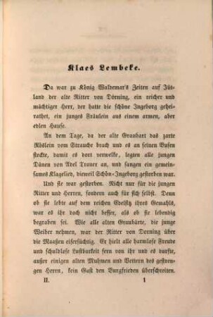 Schleswig-Holstein : Romantische Skizzen und Sagen, 2