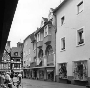 ehem. Kaufhaus Reiling; Bensheim, Hauptstraße 27, Schuhgasse 11
