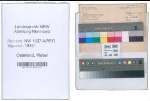 Entnazifizierung Walter Osterland , geb. 00.00.0000 (Lehrer)