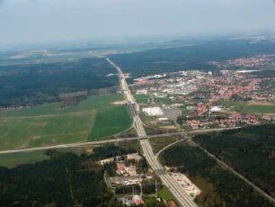Hermsdorfer Kreuz, Hermsdorf, BAB A 9