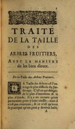 Nouveau traité de la taille des arbres