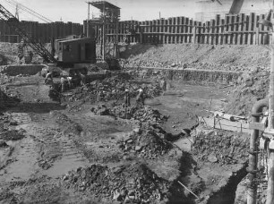 Wehrbaustelle Randersacker/Main