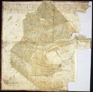 Geometrische Delineation des dem hochadeligen Frei-Reichs-Stifts und Gotteshaus Wald angehörigen Ortes Reischach