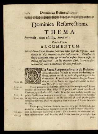 Dominica Resurrectionis.