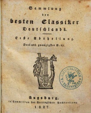 Friedrich von Schiller's sämmtliche Werke, Drei und zwanzigster Band. Geschichte des Abfalls der Niederlande