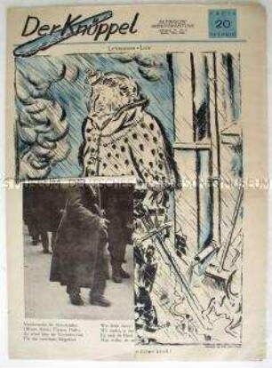 Proletarische Satirezeitschrift "Der Knüppel"