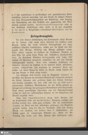 Kriegsdrangsale