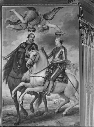 Die Prinzen Moritz und Friedrich Heinrich, von der Schlacht bei Nieuwpoort heimkehrend