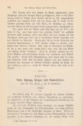 392-404 Nebo, Phasga, Phogor und Bamoth-Baal : Schluß
