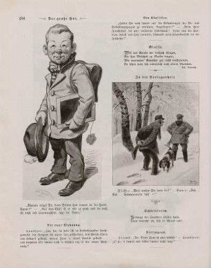 "Der große Hut" "In der Verlegenheit"