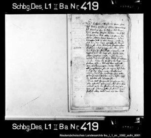 Restitution des Stifts Obernkirchen