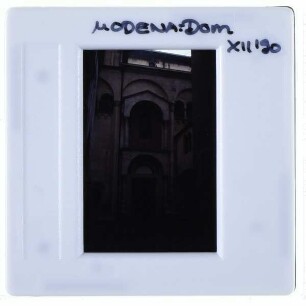 Modena, Dom : Fassade