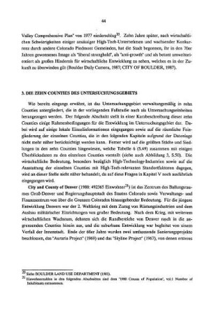 3. Die zehn Counties des Untersuchungsgebiets