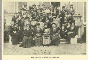 Delegation der USA, Internationaler Frauenkongress in Den Haag, 1915