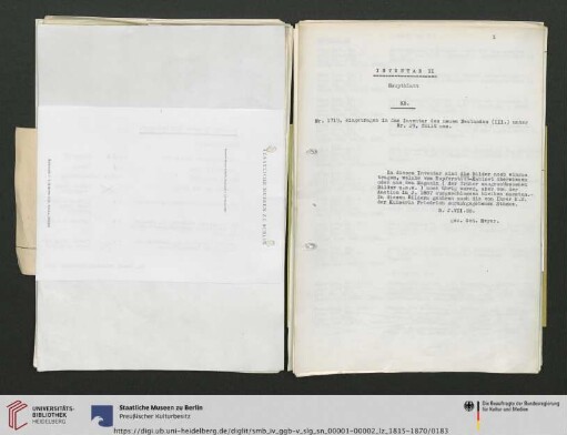 Neue Inv.Nr. 1550