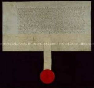 Patent über die Ernennung des Jobst von Lalaing zum Statthalter von Holland, Zeeland und Friesland