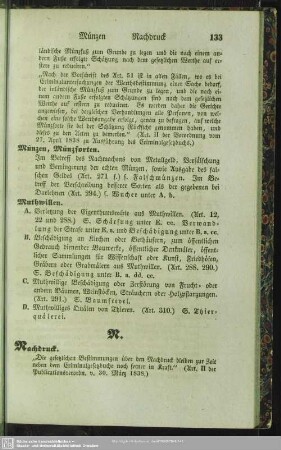 N [Nachdruck - Nutzen, Vortheil]