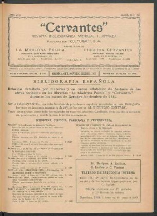 Bibliografía española