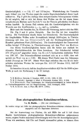 Zum photographischen Koinzidenzverfahren