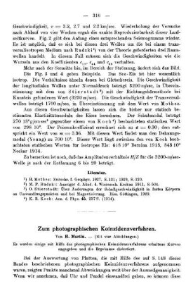 Zum photographischen Koinzidenzverfahren