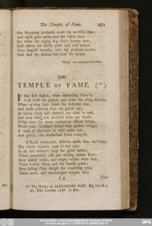 [24.] The Temple of Fame.