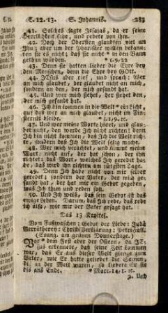 283-291, Das 13. - 15. Kapitel