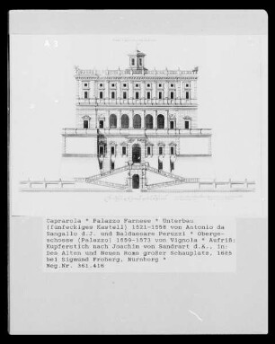 Palazzo Farnese in Caprarola