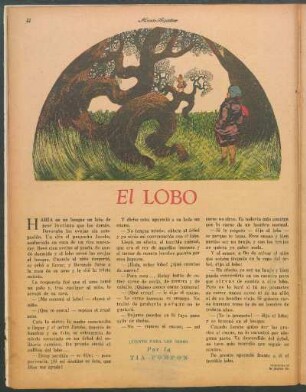 El lobo : Cuento para los niños por la Tía Pompón