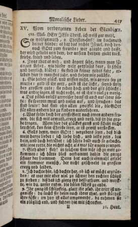 457-460, XV. Vom verborgenen Leben der Glaeubigen