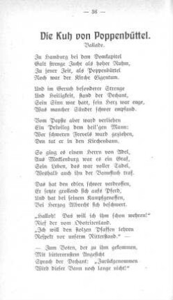 Die Kuh von Poppenbüttel.