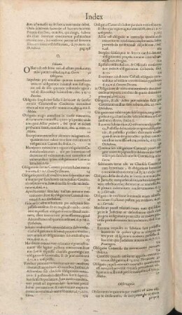 O [Oblatio - Ordo]