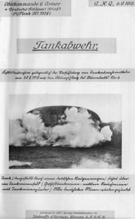 Foto zur Bekämpfung von Tanks mithilfe von Minenfeldern (Druck)