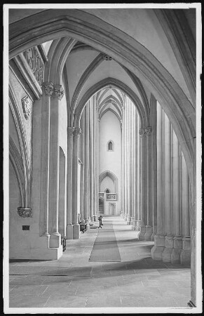 Meißen. Dom, Südl. Seitenschiff gegen Westen