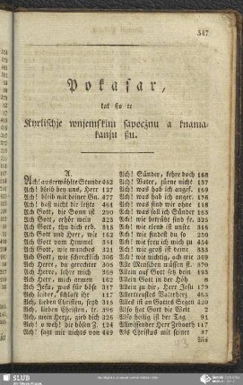 Pokasar, kak ßo te Kyrlischje wnjemskim sapocżnu a knamakanju ßu
